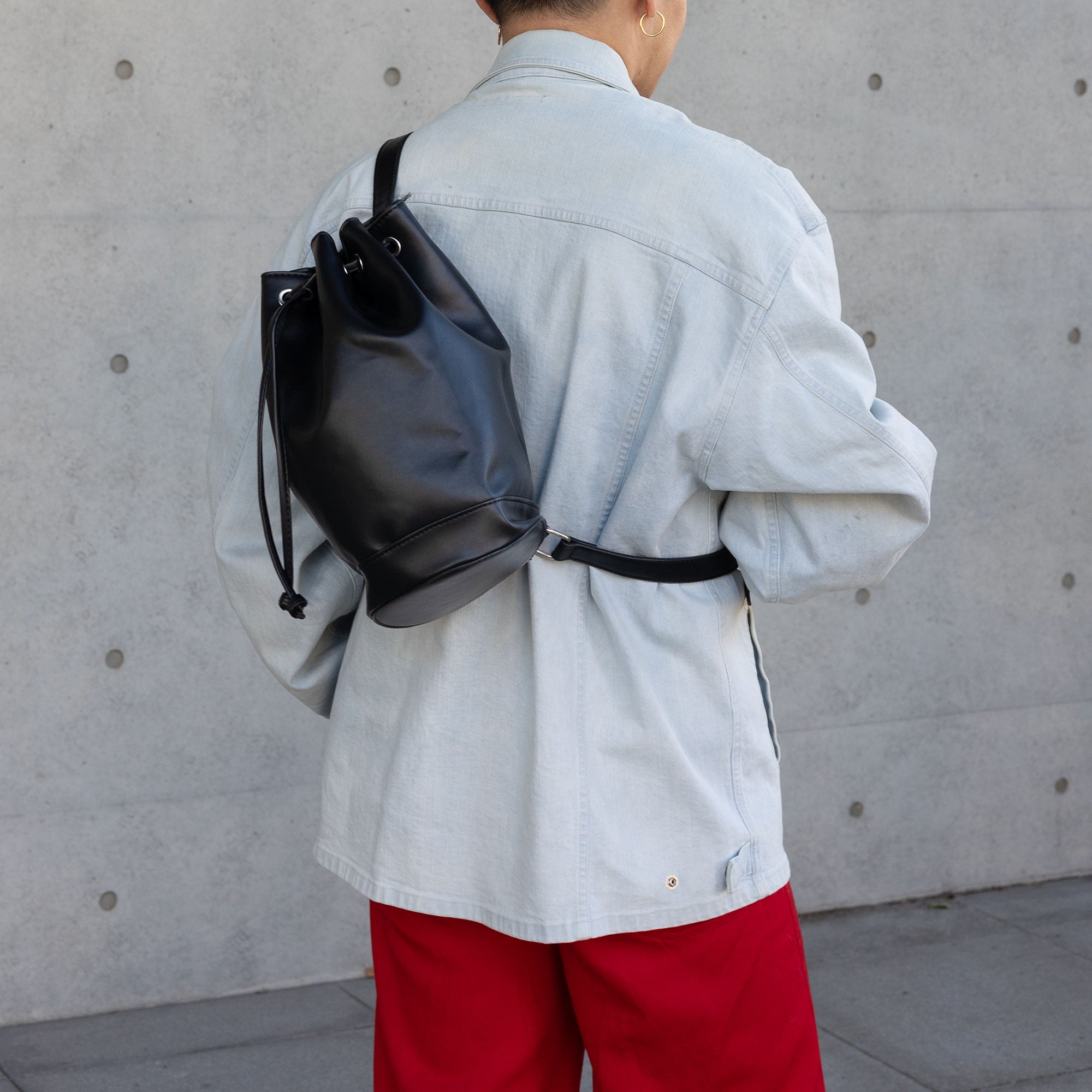 drawstring body bag