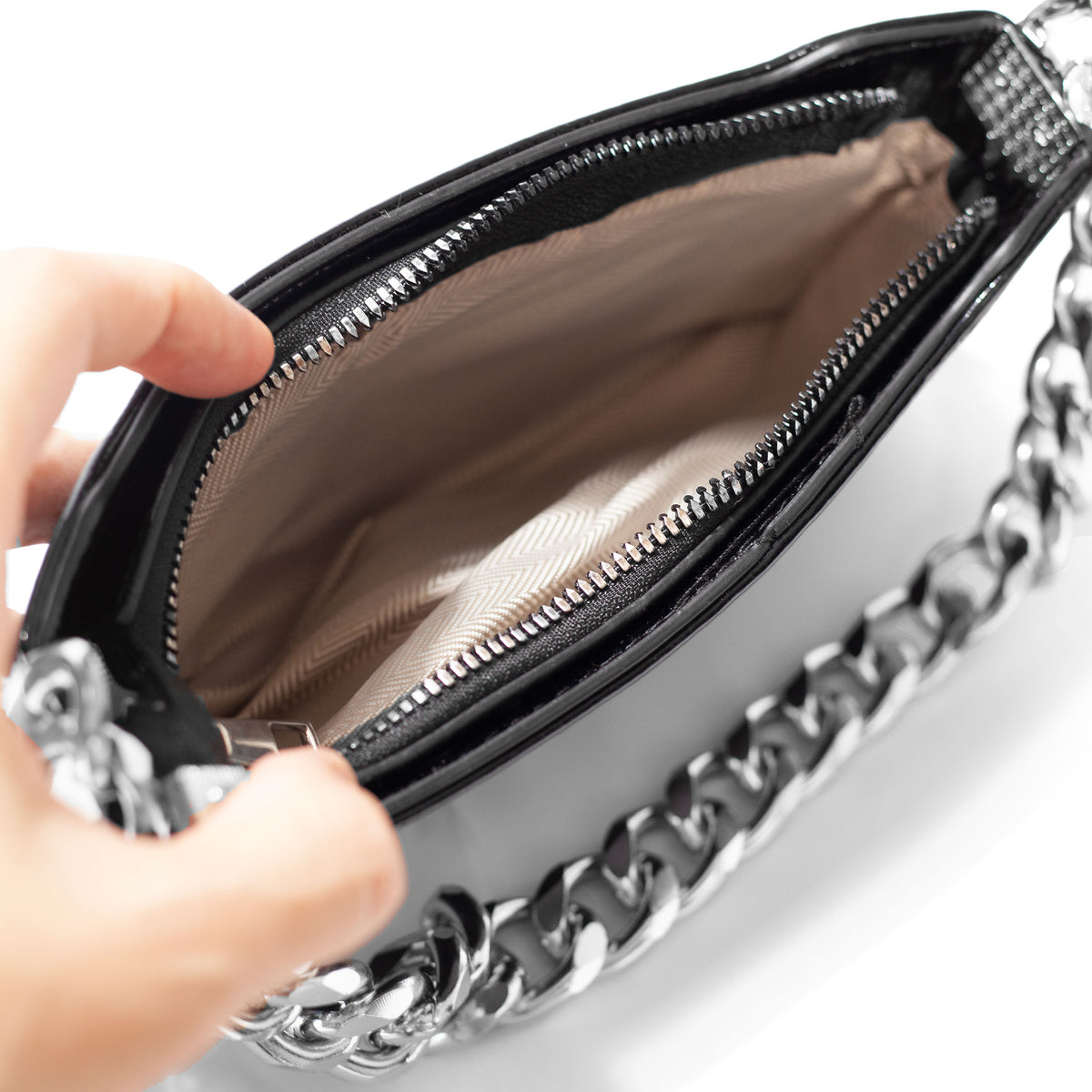 Chain porch bag